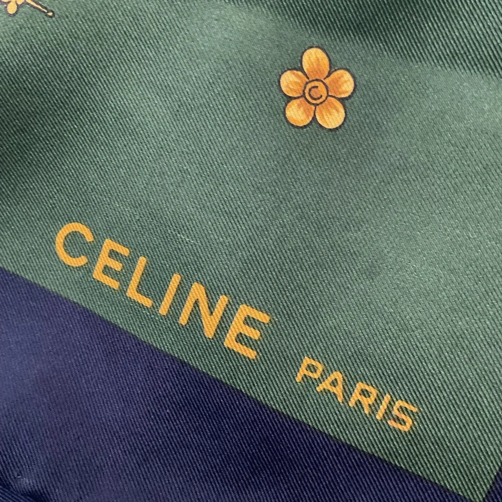 Celine Paris Vintage Scarf - Picture 2 of 3